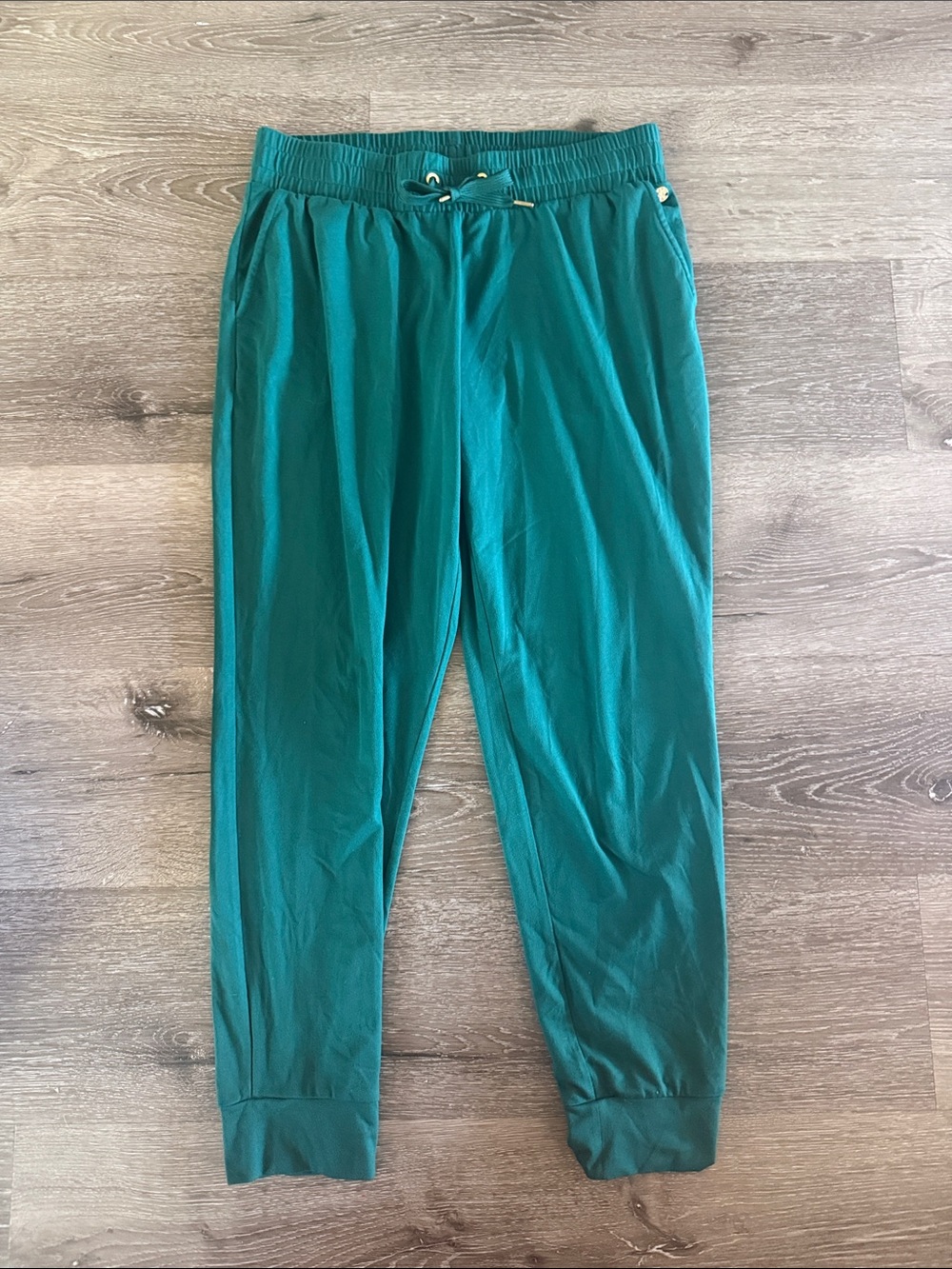 Lilly Pulitzer Deep Green Drawstring Pants, size small